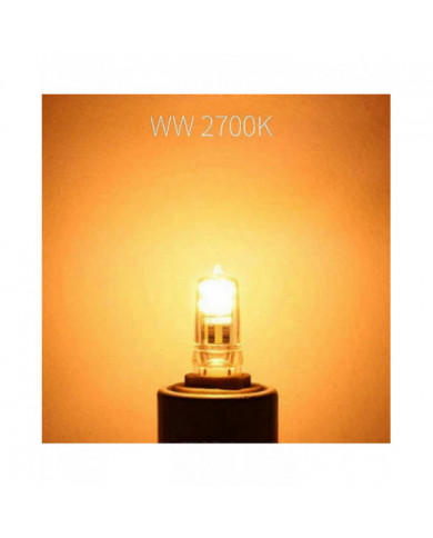 10pcs G6.35 Ampoules halogènes 2 broches 12v 35w, blanc chaud 2700k, pour lustres, lumières de piste, lumières de [...]