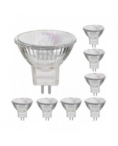 12v 35w lampes halogènes Gu5.3 Spot Base Blanc chaud, Dimmable, Pack De 8
