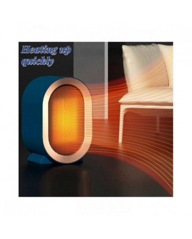 Chauffage à piles pour camping, chauffage d’appoint pour bureau, 3 réglages de chaleur, option de ventilateur [...]