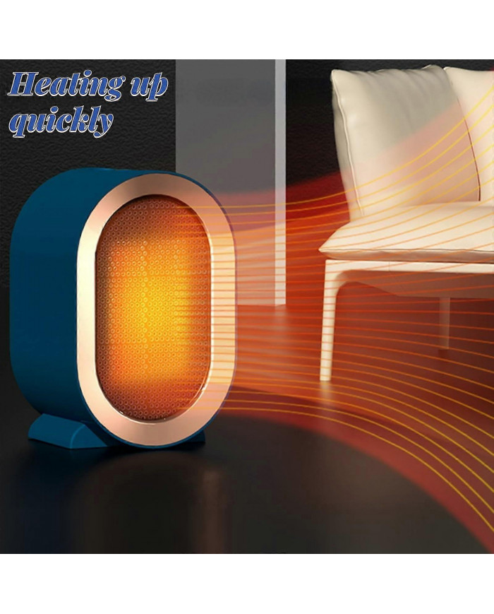 Chauffage à piles pour camping, chauffage d’appoint pour bureau, 3 réglages de chaleur, option de ventilateur [...]