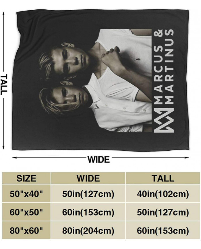 Couvertures confortables Marcus & Martinus ultra-douces pour quatre saisons, couvertures chaudes légères, adaptées [...]