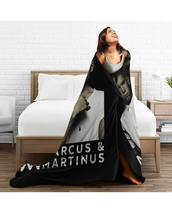 Couvertures confortables Marcus & Martinus ultra-douces pour quatre saisons, couvertures chaudes légères, adaptées [...]