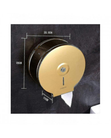 Support de papier toilette suspendu mural Support de rouleau de papier toilette en laiton, bronze brossé