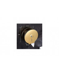 Support de papier toilette suspendu mural Support de rouleau de papier toilette en laiton, bronze brossé