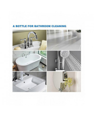 Nettoyant Pour Salle De Bain Spray Puissant Détachant Éliminer rapidement la moisissure Détartrer Toilette [...]