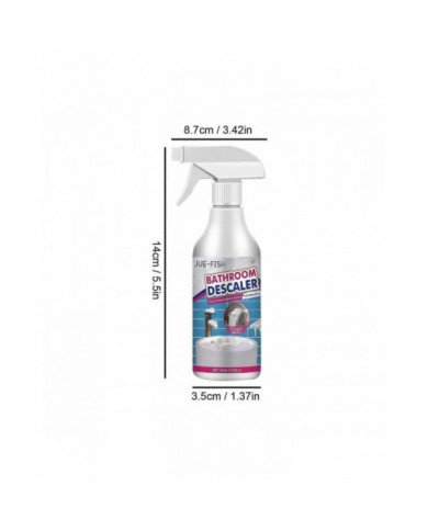 Nettoyant de salle de bain Salle de bain Détartrant en verre à carrelage Robinet Dissolvant Baignoire Nettoyant 60ml