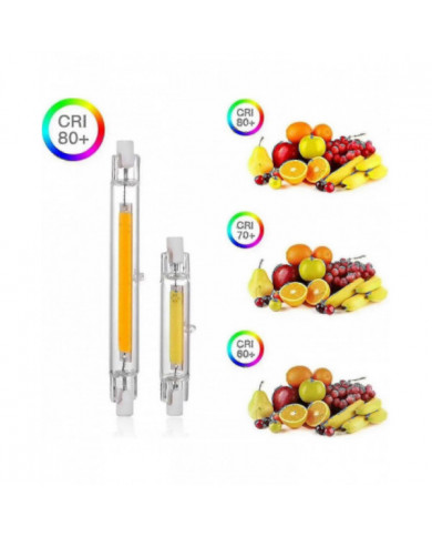R7s Ampoule LED 118mm 30W Dimmable, Blanc chaud 3000k 3000LM, Linéaire Remplacer J118 300W Lampe Halogéne, 360 A