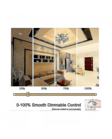 R7s Ampoule LED 118mm 30W Dimmable, Blanc chaud 3000k 3000LM, Linéaire Remplacer J118 300W Lampe Halogéne, 360 A