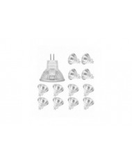 Ampoules halogènes Mr11 (paquet de 12), lampe halogène Gu4 12v 20w, couvercle en verre d’ampoule à intensité [...]