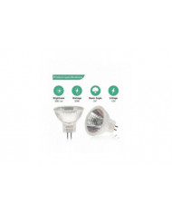 Ampoules halogènes Mr11 (paquet de 12), lampe halogène Gu4 12v 20w, couvercle en verre d’ampoule à intensité [...]