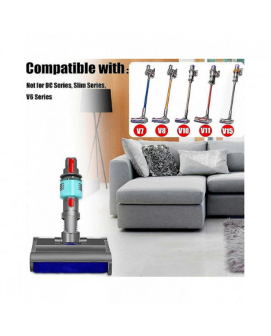 Brosse de lavage pour vadrouille électrique V7 V8 V10 V11 V15 humide et sèche avec lumière verte Nettoie et sèche [...]