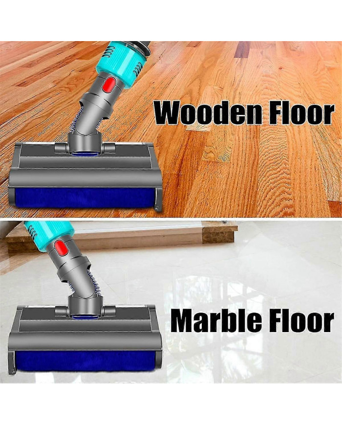 Brosse de lavage pour vadrouille électrique V7 V8 V10 V11 V15 humide et sèche avec lumière verte Nettoie et sèche [...]