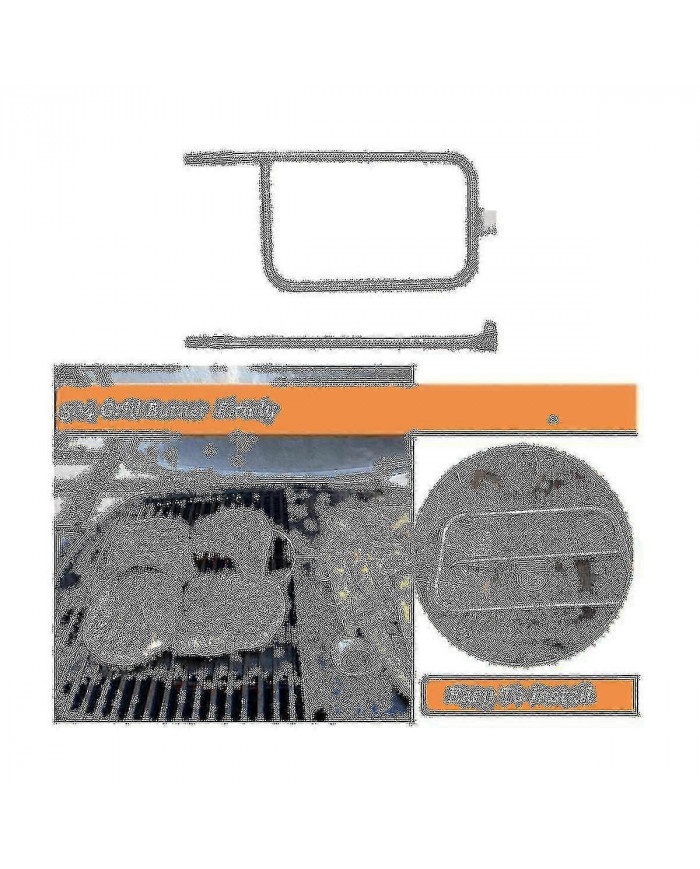 65032 Ensemble de tubes de brûleur compatible avec Q300, Q320, Q3000, Q3200 Compatible Compatibleq 60036, 8038