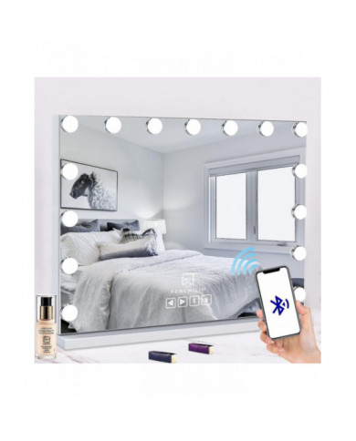 Bebetter Hollywood Mirror Usb Makeup Lights Éclairé 10 Ampoules 3 Modes d’éclairage Table Murale Cosm Uniquement Y [...]