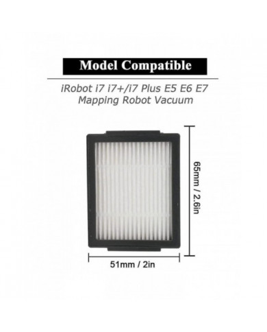 Pour Irobot Roomba I7 I7+ I6+ I8 I3+/plus Hepa Filters Vacuum Bags
