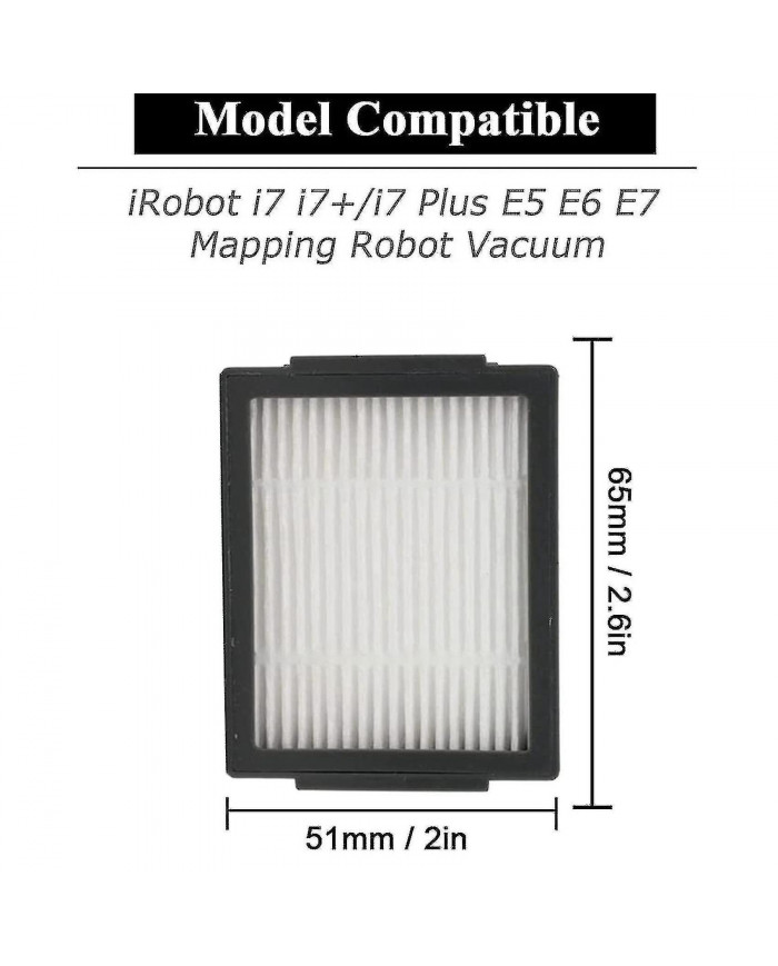 Pour Irobot Roomba I7 I7+ I6+ I8 I3+/plus Hepa Filters Vacuum Bags