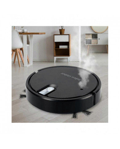 Robot Aspirateur 5-en-1 Aspirateur sans fil avec led atmosphère Lumières Humidifiant Aspirateur