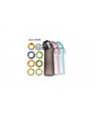 Bouteille d’eau aromatisée avec 7 dosettes de saveur Bouteille d’eau d’air givrée noire 650 ml Tasse d’eau pour [...]