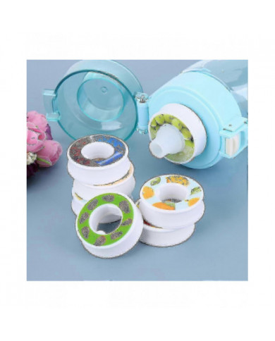 Bouteille d’eau aromatisée avec 7 dosettes de saveur Bouteille d’eau d’air givrée noire 650 ml Tasse d’eau pour [...]