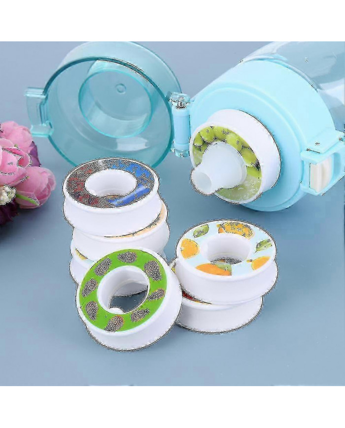 Bouteille d’eau aromatisée avec 7 dosettes de saveur Bouteille d’eau d’air givrée noire 650 ml Tasse d’eau pour [...]