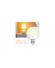 2pcs E27 Ampoule rechargeable 3 températures de couleur lampe de table avec minuterie à distance