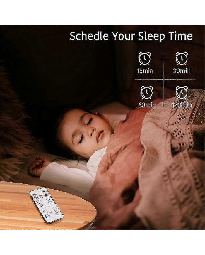 2pcs E27 Ampoule rechargeable 3 températures de couleur lampe de table avec minuterie à distance