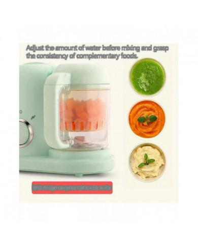 Machine à aliments pour bébés, robot culinaire à purée, cuisinier et mélangeur à vapeur, machine chauffante, [...]