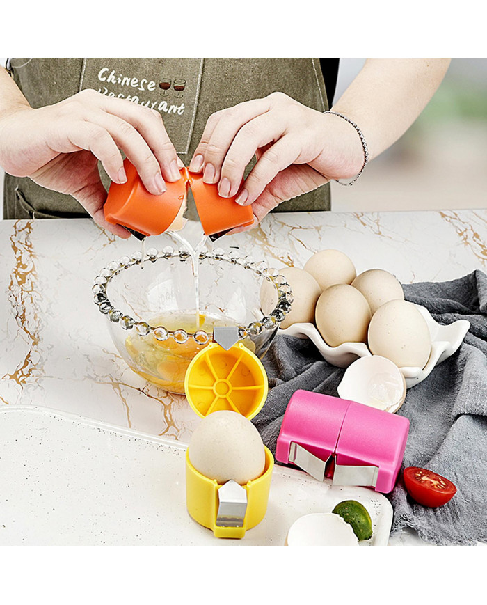 ouvre-oeuf craquelin séparateur outil portatif coquille d’oeuf briseur coupeur oeuf topper remover gadget de [...]