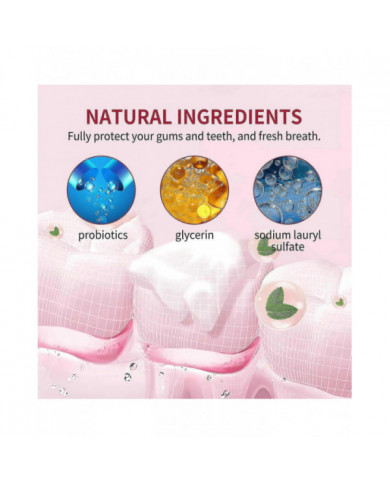 3pcs SP-6 Dentifrice Blanchissant Probiotique