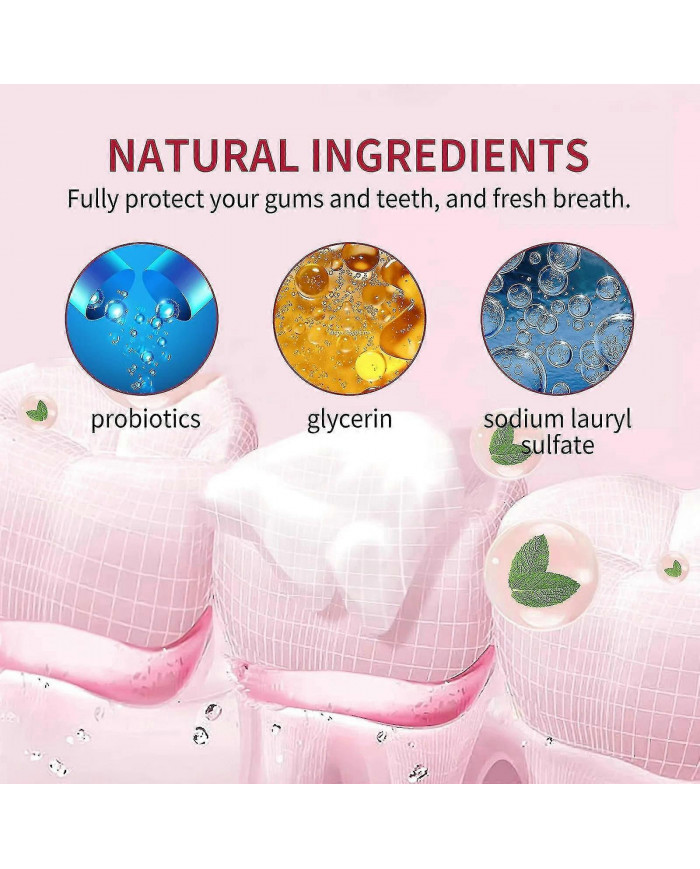 3pcs SP-6 Dentifrice Blanchissant Probiotique