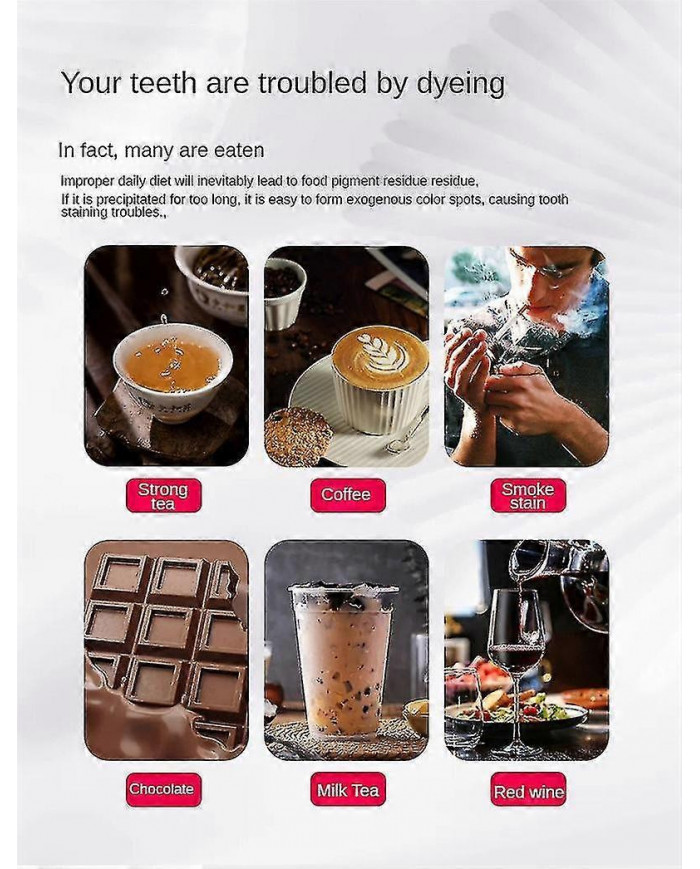 3pcs SP-6 Dentifrice Blanchissant Probiotique