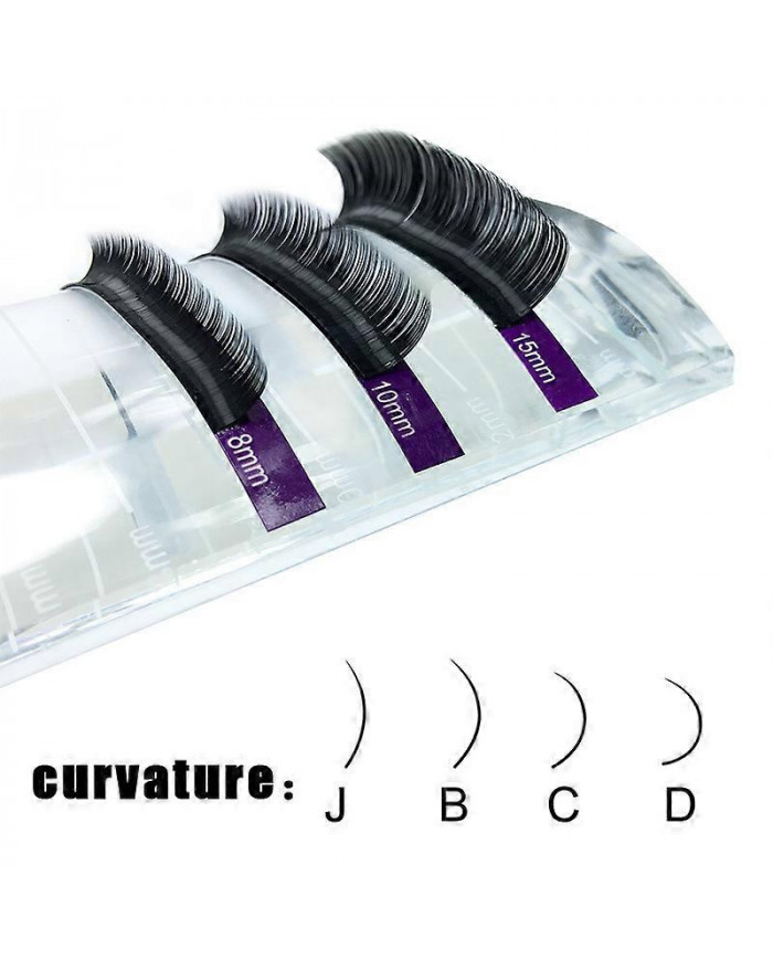 Nagaraku Individual Classic Cils Fibre Synthétique Naturelle Cils Extension de Cils