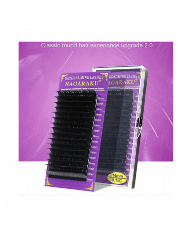 Nagaraku Individual Classic Cils Fibre Synthétique Naturelle Cils Extension de Cils