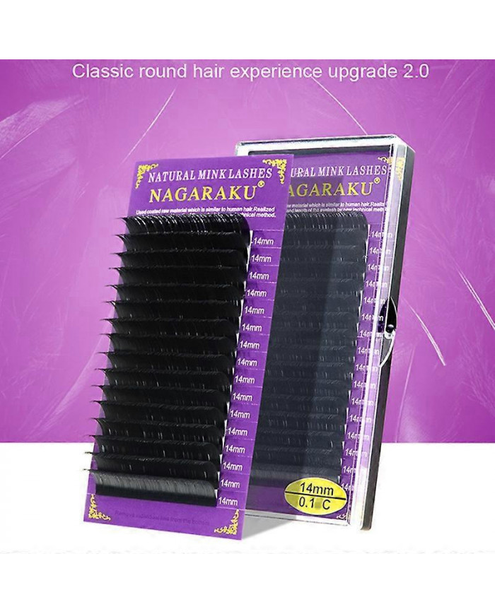 Nagaraku Individual Classic Cils Fibre Synthétique Naturelle Cils Extension de Cils
