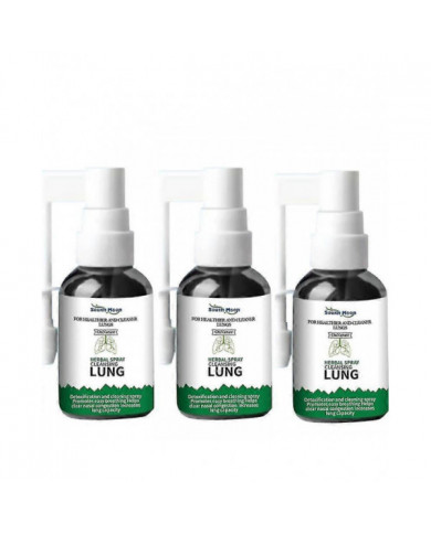 3x Lung Detox Herbal Cleanser Spray Pour Fumeurs Effacer La Congestion Nasale Solution Anti Ronflement Arrêter Le [...]