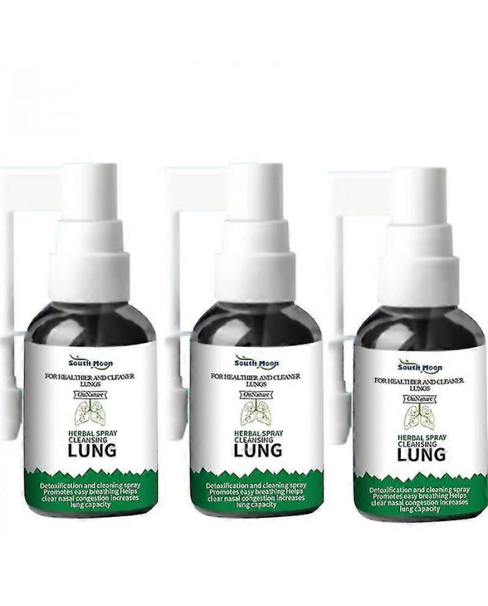 3x Lung Detox Herbal Cleanser Spray Pour Fumeurs Effacer La Congestion Nasale Solution Anti Ronflement Arrêter Le [...]