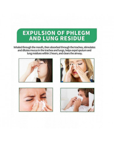 3x Lung Detox Herbal Cleanser Spray Pour Fumeurs Effacer La Congestion Nasale Solution Anti Ronflement Arrêter Le [...]