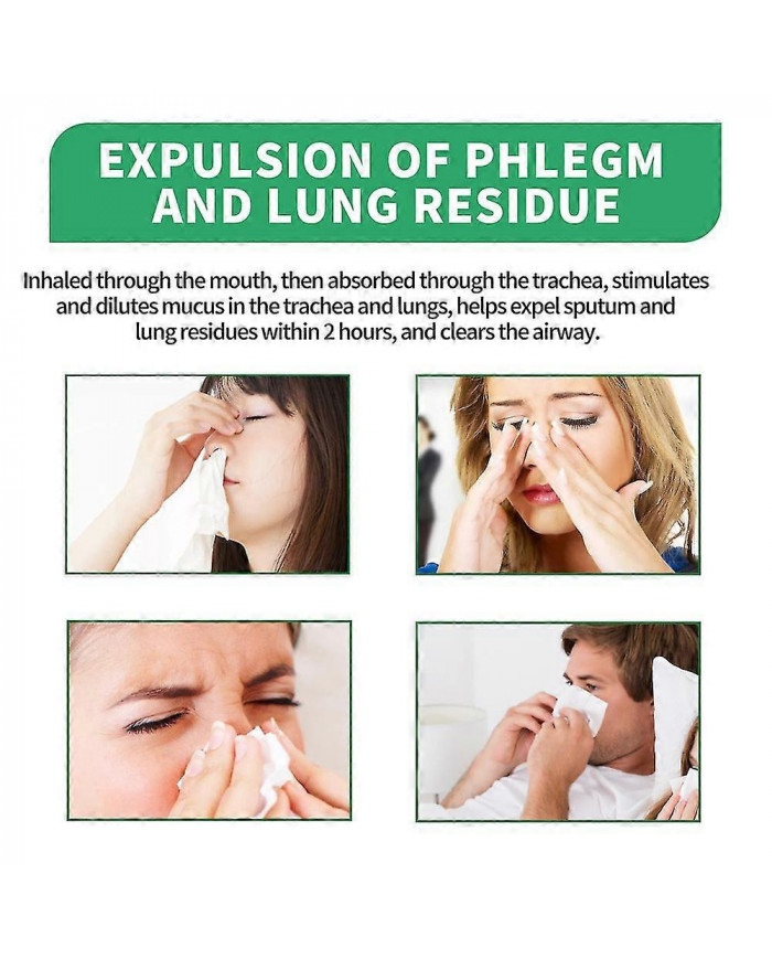 3x Lung Detox Herbal Cleanser Spray Pour Fumeurs Effacer La Congestion Nasale Solution Anti Ronflement Arrêter Le [...]