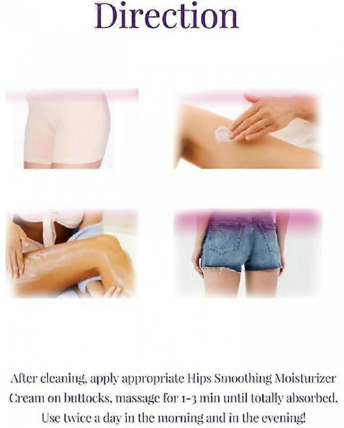 Crème anti-acné fessier, Crème hydratante lissante hanches, Crème éclaircissante fesses et cuisses, Crème [...]