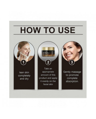 Crème Deep Vita C, lotion hydratante anti-rides à la vitamine C pour un éclat instantané