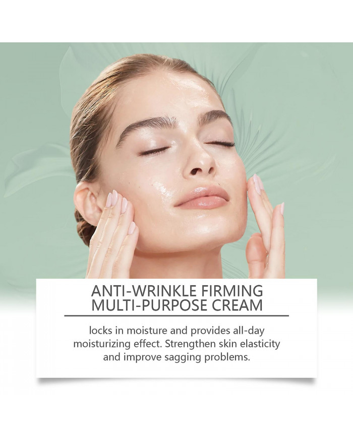 Crème raffermissante et anti-rides avancée, Crème rajeunissante raffermissante pour la peau, Crème multi-usages [...]