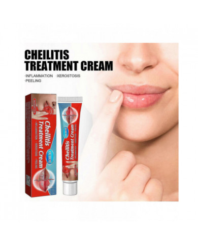 20g Baume à lèvres Crème de traitement de la chéilite Enlever l’huile foncée Hydratant les lèvres Réparateur Anti- [...]