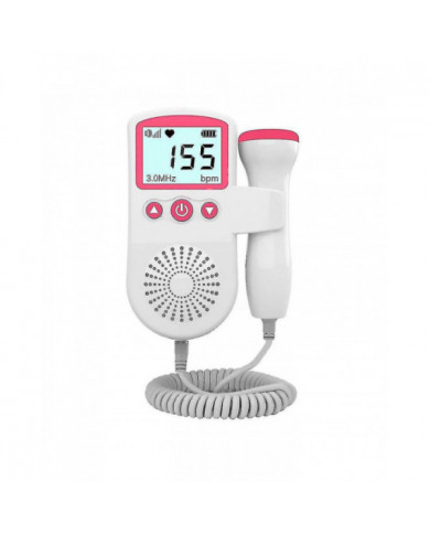 Doppler fœtal à ultrasons Détecter le taux de rythme cardiaque de bébé Moniteur prénatal