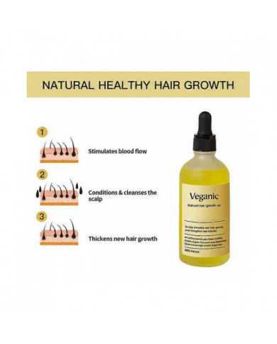 Huile de croissance des cheveux naturelle végétalienne,Huile de croissance des cheveux végétalienne,Huile [...]