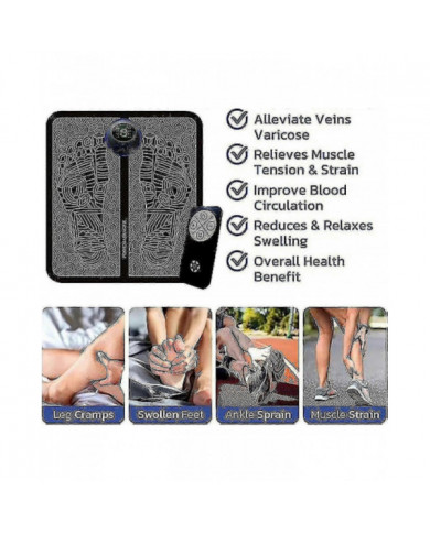 Masseur de pieds pour les pieds de neuropathie, masseur de corps entier pour la neuropathie, 8 modes 19 niveaux de [...]