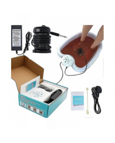 Ionic Foot Spa Détoxifie Et Nettoie À La Maison - Machine Ionique Detox Foot Spa Pour Détoxifier Votre Corps Et