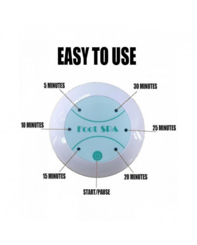 Ionic Foot Spa Détoxifie Et Nettoie À La Maison - Machine Ionique Detox Foot Spa Pour Détoxifier Votre Corps Et