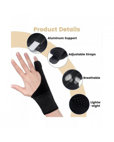 Attelles de doigt de déclenchement, attelles de doigt rose pour le soulagement de la douleur des doigts et les [...]