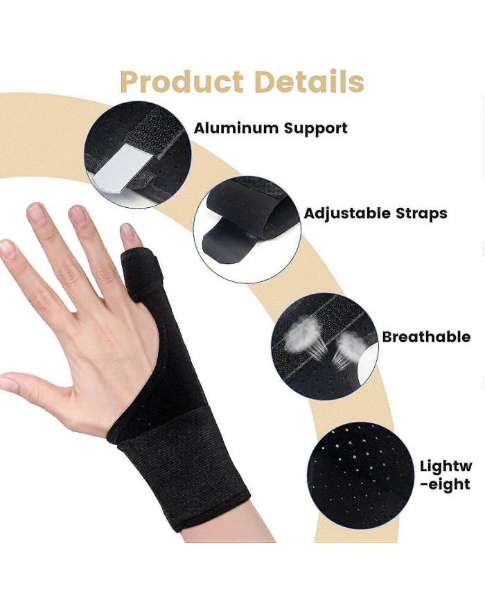Attelles de doigt de déclenchement, attelles de doigt rose pour le soulagement de la douleur des doigts et les [...]