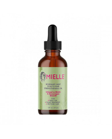 Huile essentielle de croissance des cheveux Romarin Menthe Huile fortifiante pour les cheveux Traitement [...]